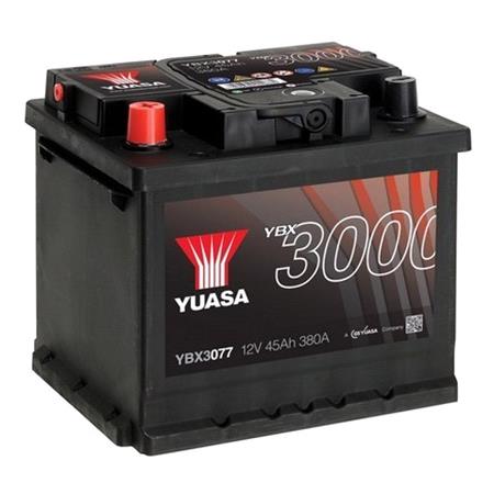 YUASA YBX3077 Battery 077 3 Year Warranty