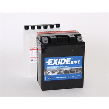 Exide ETX14AHBS Dry AGM Motorcycle Battery 1 Year Warranty