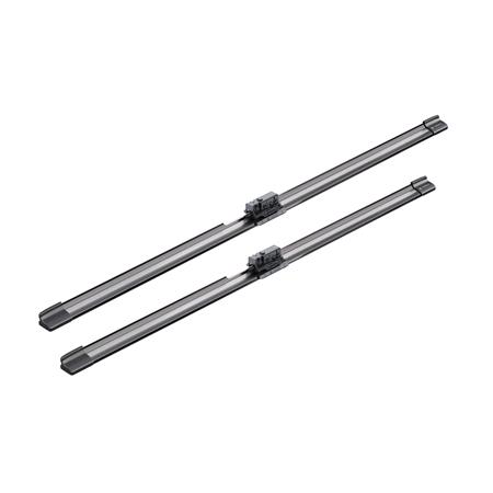 BOSCH A005J Aerotwin Flat Wiper Blade Front Set with Pre assembled Spray Nozzle (650/600mm) for Mercedes Sprinter 4 t Platform/Chassis 2018 Onwards
