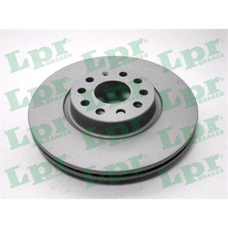 LPR Front Axle Coated Brake Discs (Pair)   Diameter: 312mm