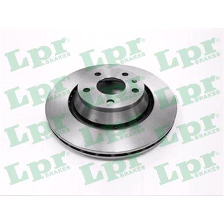 LPR Rear Axle Brake Discs (Pair)   Diameter: 310mm