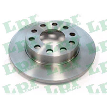 LPR Rear Axle Brake Discs (Pair)   Diameter: 245mm