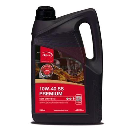 APEC 10W40 Premium Semi Synthetic Engine Oil   5 Litre