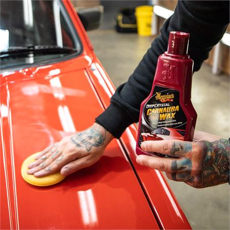Meguiars Deep Crystal Step 3 Carnauba Liquid Car Wax   473 ml