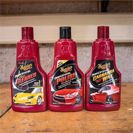 Meguiars Deep Crystal Step 3 Carnauba Liquid Car Wax   473 ml