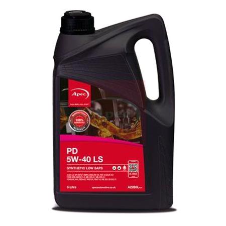 APEC PD 5W40 LS CS Fully Synthetic Engine Oil   5 Litre