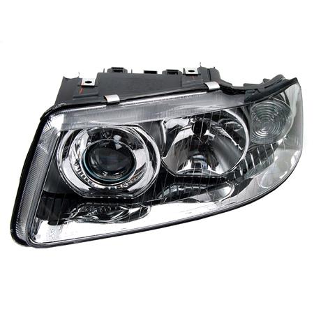 Left Headlamp (Original Equipment) for Audi A3 2001 2003