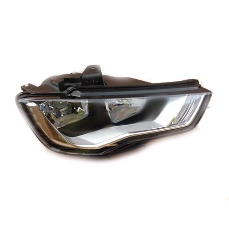 Right Headlamp (Halogen, Takes H7 / H15 Bulbs, Supplied With Motor) for Audi A3 Convertible 2012 on