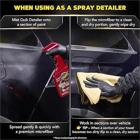 Meguiars Quik Detailer Cleaner   Non Greasy