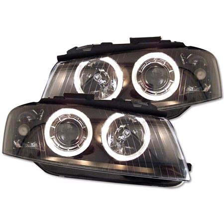 Audi A3 1996 2000 Pair LED Angel Eyes for Headlamps LH and RH