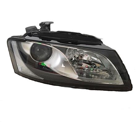 Right Headlamp (Halogen, With LED Daytime Running Light, Takes H7 / H7 Bulbs) for Audi A5 Convertible 2009 2011
