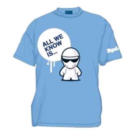 Top Gear Tee   All We Know Is… Age 3 4 Lt Blue