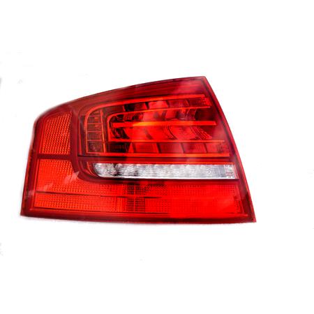 Left Rear Lamp (Outer, On Quarter Panel, LED, Original Equipment) for Audi A8 2007 2009
