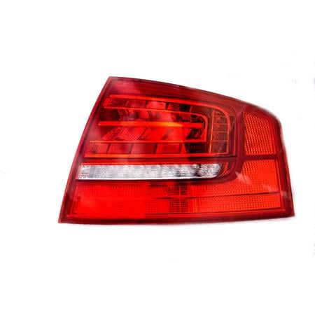 Right Rear Lamp (Outer, On Quarter Panel, LED, Original Equipment) for Audi A8 2007 2009