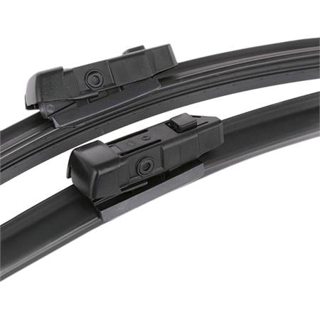BOSCH A863S Aerotwin Flat Wiper Blade Front Set For Left Hand Drive Vehicles (650 / 450mm   Slim Top Connector) for Audi A3 3 Door, 2003 2012