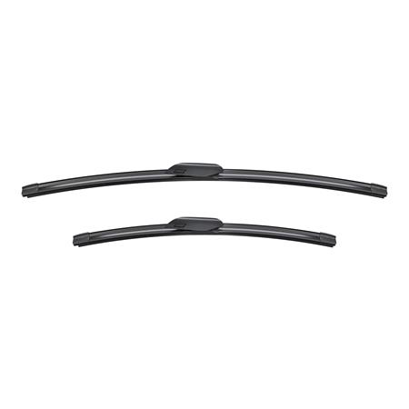 Bosch A985S AeroTwin Flat Wiper Blades Set (650/475mm) for Audi A3 Allstreet 2024 Onwards