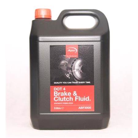 APEC DOT 4 Brake Fluid   5 Litre