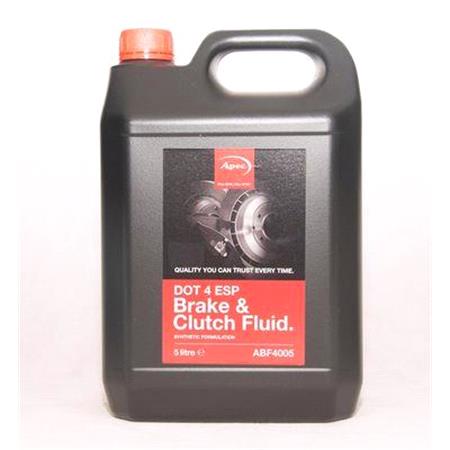 APEC DOT 4 ESP Brake Fluid   5 Litre