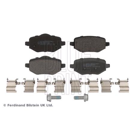 Blue Print Rear Brake Pads (Full set for Rear Axle)   ADBP420126