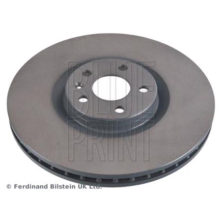 Blue Print Front Axle Brake Discs (Pair)   Diameter: 345mm   ADF124378