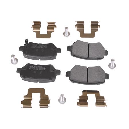 Blueprint Rear Brake Pads (Full set for Rear Axle)   ADG042116