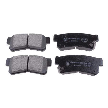 Blueprint Rear Brake Pads (Full set for Rear Axle)   ADG04250
