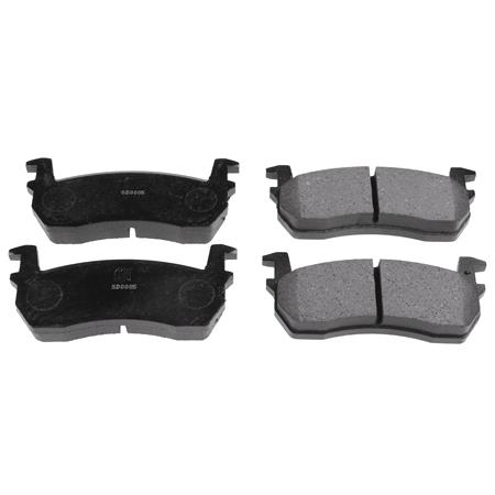 Blueprint Front Brake Pads (Full set for Front Axle)   ADN14212