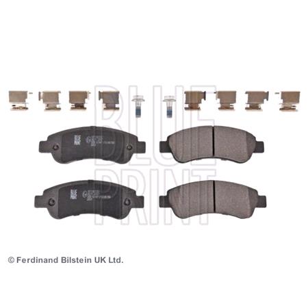 Blueprint Rear Brake Pads (Full set for Rear Axle)   ADP154258