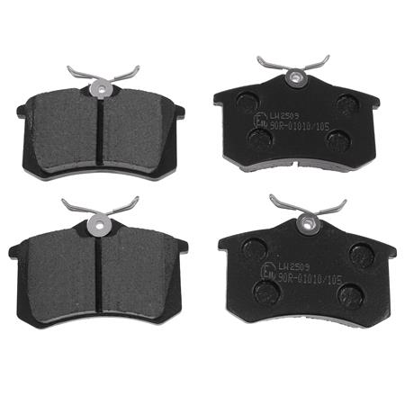 Blueprint Rear Brake Pads (Full set for Rear Axle)   ADR164201