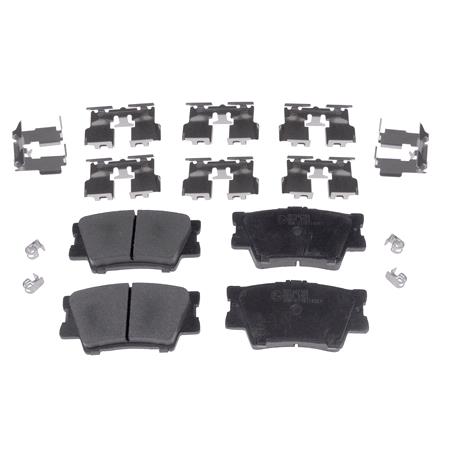 Blueprint Rear Brake Pads (Full set for Rear Axle)   ADT342168