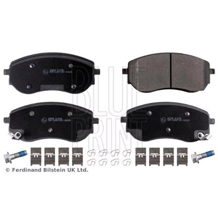 Blueprint Front Brake Pads (Full set for Front Axle)   ADU174253