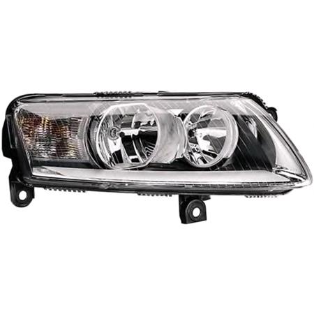 Right Headlamp (Halogen, Takes H7 / H15 Bulbs, Supplied With Motor) for Audi A6 Allroad 2009 2011
