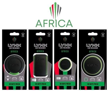 Lynx Africa Air Fresheners Gift Pack