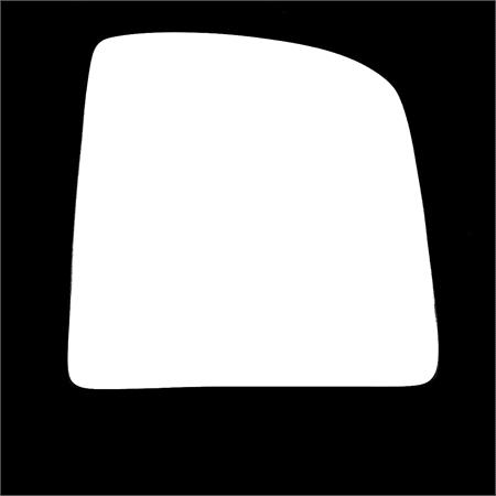 Right Stick On Wing Mirror Glass for Man TGE Bus 2017 Onwards