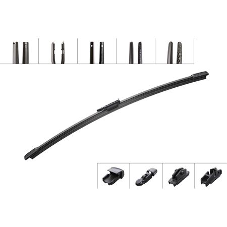 Bosch AM33H AeroTwin Rear Flat Wiper Blade (330mm) for Renault Grand Kangoo III MPV 2024 Onwards (for models with Single Tailgate)