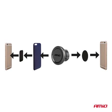 Magnetic Rotating Dashboard Phone Holder 360°