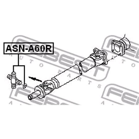 FEBEST Propshaft Joint   ASNA60R