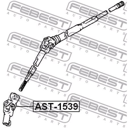 uNIVERSAL JOINT 15X39 TOYOTA CAMRY ACV3 MCV3 2001 2006