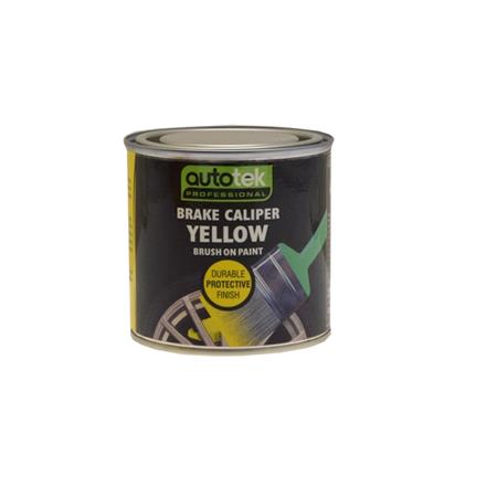Autotek Caliper Paint   Yellow   250ml