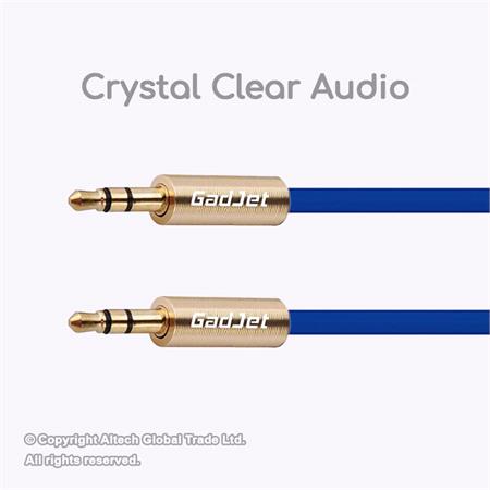GadJet 3.5mm Aux Audio Cable   1m