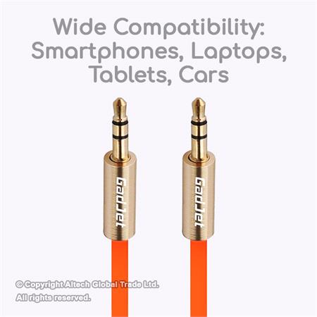 GadJet 3.5mm Aux Audio Cable   1m