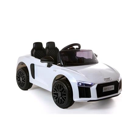 Audi R8 Kids Electric Ride On Car With Remote Control   12v White