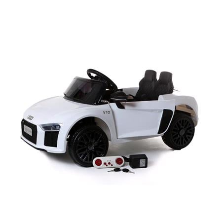 Audi R8 Kids Electric Ride On Car With Remote Control   12v White