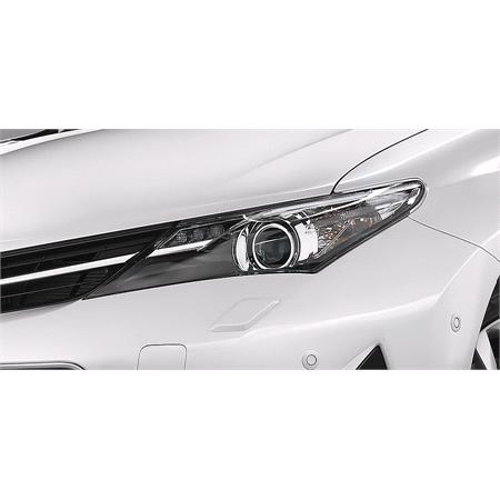 Left Headlamp (Halogen, Takes HIR Bulb, With LED Daytime Running Lamp, Supplied Without Motor) for Toyota AURIS 2013 2015