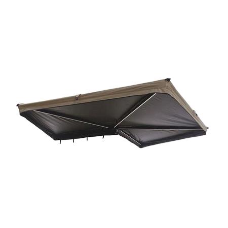 Front Runner Side Awning 270° Light Leaf   2m   Left