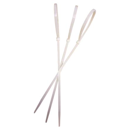 Cable Ties 300mm x 7.6mm White   Pack of 100