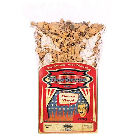 Axtschlag Barbecue Wood Smoking Chips   Cherry Wood 1kg