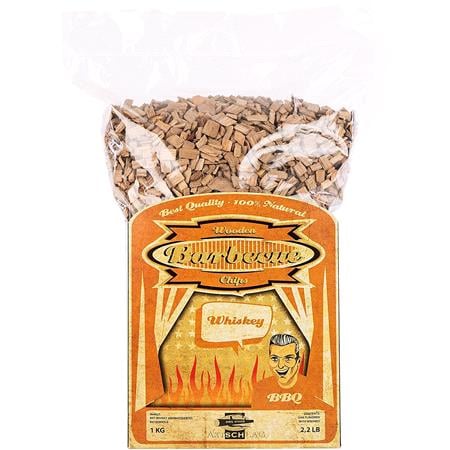 Axtschlag Barbecue Wood Smoking Chips   Whiskey 1kg