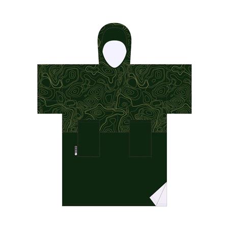 MDNS Adult Poncho   Army Topo DUO