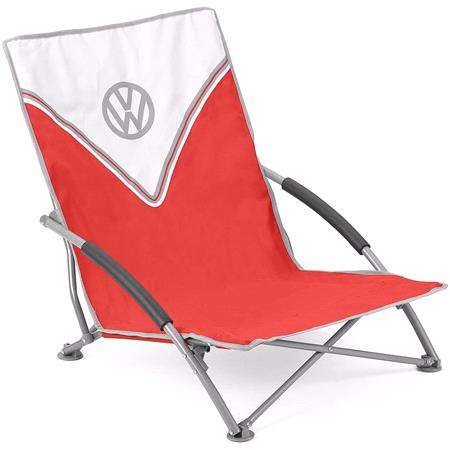 Official Volkswagen Low Folding Chair   Red